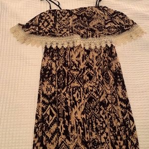 Boho Lace Maxi Dress